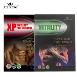 [Ali King][Bundle 1+ 1] Tongkat Ali XP Maca &amp; Tongkat Ali 100% Extract